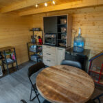 v bublině glamping